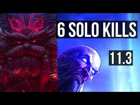 ORNN vs RYZE (TOP) | 6 solo kills, 1000+ games, 1.5M mastery, 6/4/25 | BR Grandmaster | v11.3