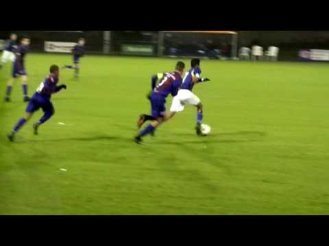 Fc Weesp o15-1-Fc Abcoude o15-1 8-11-2016 oefenwedstr 1e helft