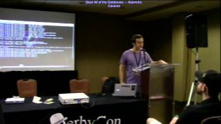 DerbyCon 3 0 4301 Steal All Of The Databases Alejandro Caceres