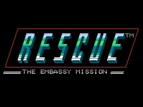 Rescue: The Embassy Mission (Kemco, 1990) - NES Gameplay