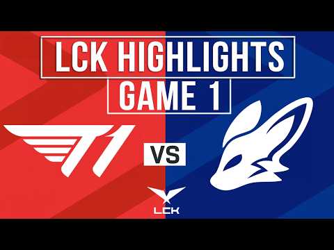 T1 vs BFX Highlights Game 1 | LCK CUP 2026 Playoffs | T1 vs BNK FEARX
