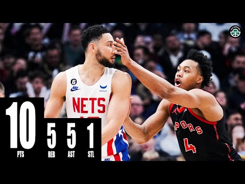 BEN SIMMONS DROPS 10PTS vs RAPTORS (FULL HIGHLIGHTS)