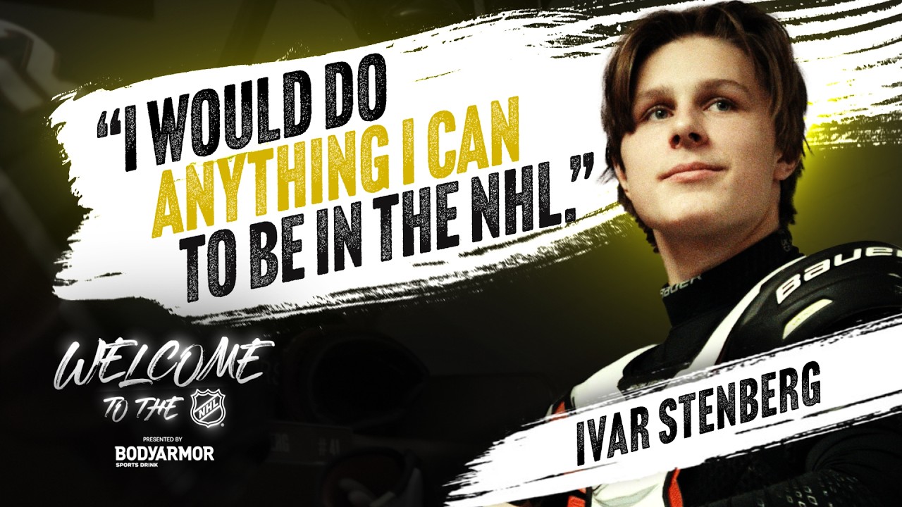 Ivar Stenberg Gives Tour, Talks Dreams Coming True | Welcome to the NHL