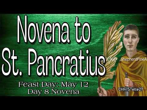 St. Pancratius Novena : Day 8 [Patron of Children, Jobs, Health, Cramps, Headaches, Perjury]