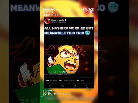 ALL HASHIRA WORRIED BUT MEANWHILE THIS TRIO💀 #knyedit🥶 #shorts💀 #thorfinn 🥶#demonslayer💀#assamtezpur