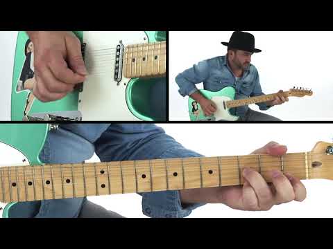 🎸 Honky Tonk Guitar Lesson - Modern Country Rock in G: Performance - Matthew Lee