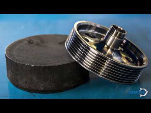 MECFIL produzione pulegge per motori V12, compressore A/C Idroguida pompa acqua, alternatore, dumper