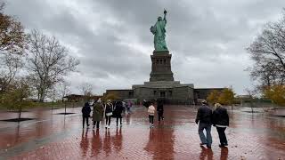 自由の女神像　台座展望台まで階段で登る　Statue of Liberty Visit the Pedestal Area  2022
