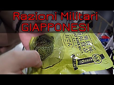 Razioni Militari Giapponesi - Cibo Anti Catastrofe!