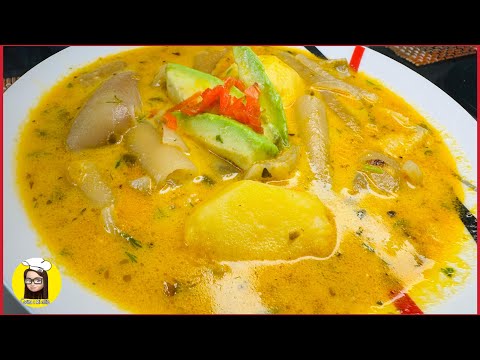 PAPAS CON CUERO comida tipica ecuatoriana