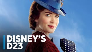 MARY POPPINS RETURNS Presentation at Disney's D23 2017