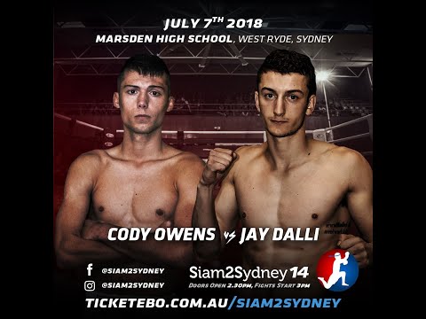Siam 2 Sydney 14 - Cody Owens vs Jay Dali
