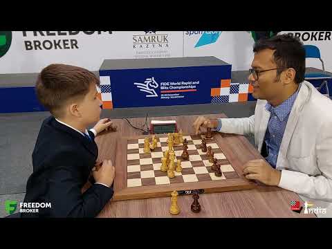 That awkward silence after the game | Averin vs Ganguly | World Blitz 2022