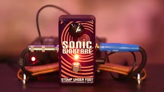Video thumbnail for Review Demo - Stomp Under Foot Sonic Warfare Fuzz by Premier Guitar