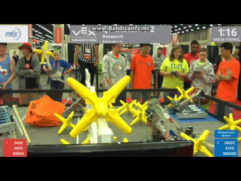 VEX Worlds 2017 6430 (Research) QF 1-2