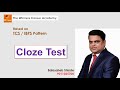 Cloze Test By Balasaheb Shinde Sir