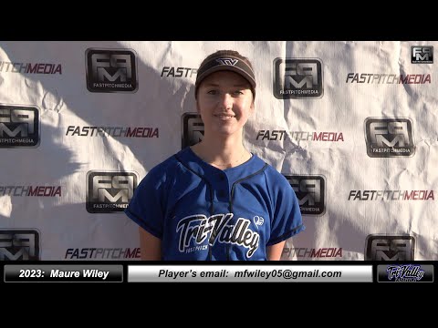 2023 Maure Wiley 3.46 GPA - Lefty 1st Base & Outfielder Softball Skills Video - Tri Valley Fastpitch