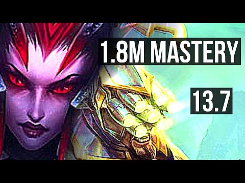 ELISE vs MASTER YI (JNG) | Quadra, 1.8M mastery, 18/3/6, Legendary, 300+ games | KR Master | 13.7
