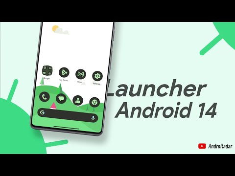 ⚡ Install Android 14 launcher on Android | Lawnchair 14.02 | AndroRadar