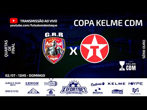 COPA KELME CDM - ARSENAL DE TAIPAS X TEXACO #futsalemdestaque