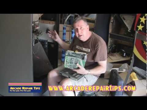Arcade Repair Tips - Swapping Boards In A JAMMA Cabinet