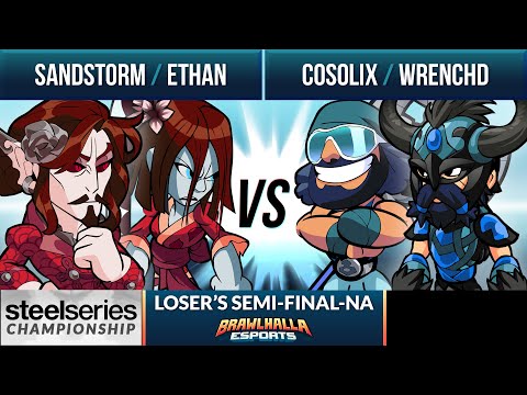 Sandstorm & Ethan vs Cosolix & Wrenchd - Loser's Semi-Final - Steelseries Championship 2020 - 2v2 NA