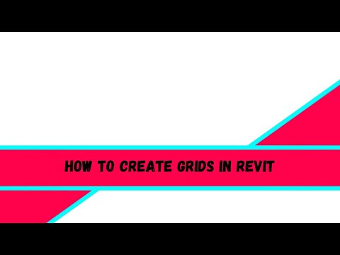 How to create Grids in Revit 2021