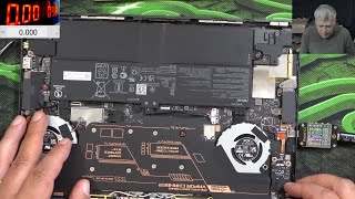 ASUS ROG Flow Z13 gaming tablet repair - Yes, 0 cycle battery can get faulty!  & Bad PD controller