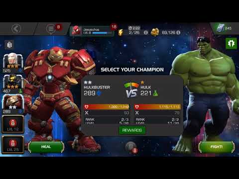 Hulkbuster vs hulk