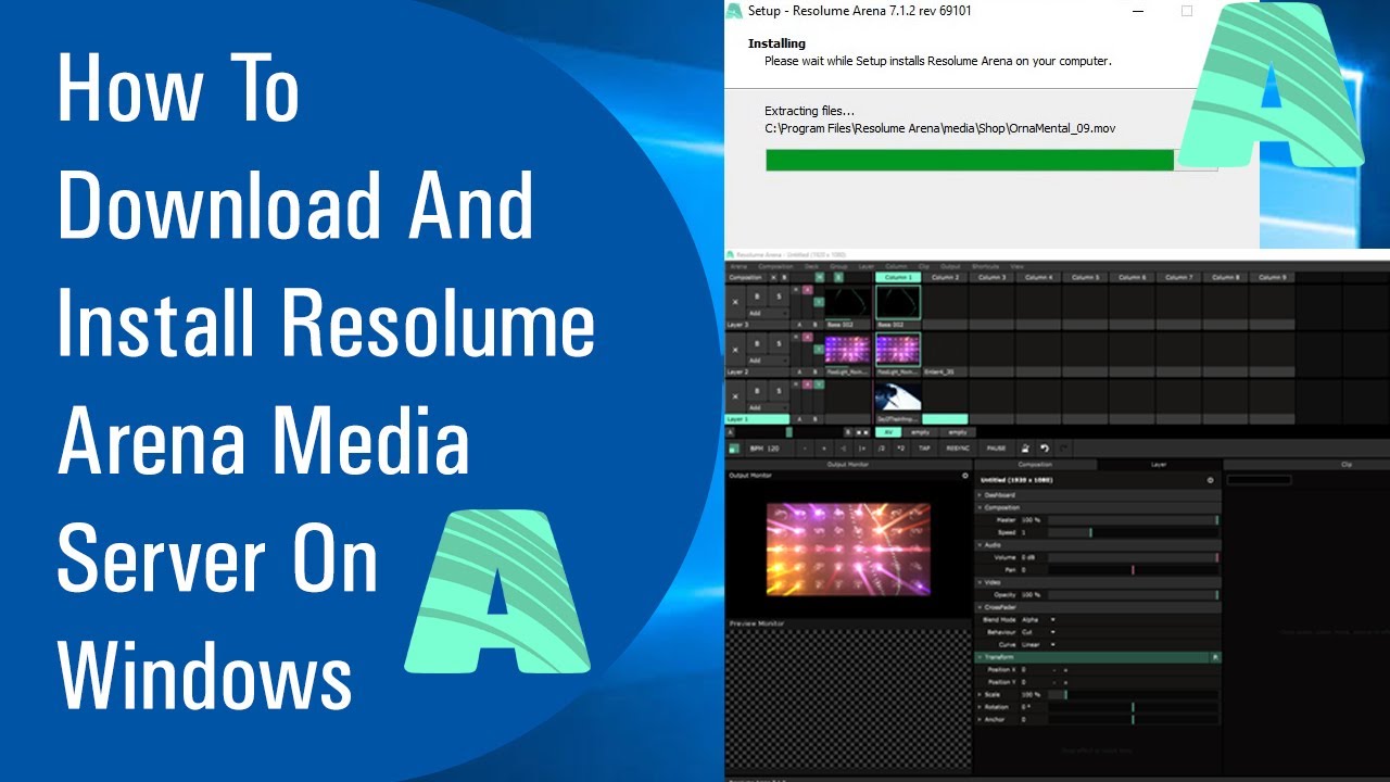 ✅ How Download And Install Resolume Arena Media Server On Windows (2020)