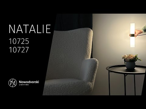 Бра Nowodvorski 10723 Natalie G9 1x10W IP44 Chrome