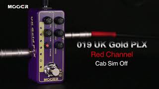 Video thumbnail for MOOER MICRO PREAMP 019 - UK Gold PLX Official by MooerAudio