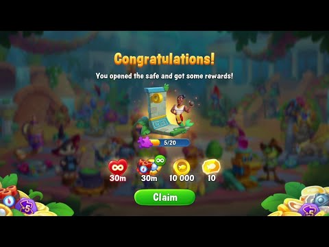@Fishdom Win Strikes Level 7668 - 7675 and Minigame! Jungle City Event Last Level Unlocked