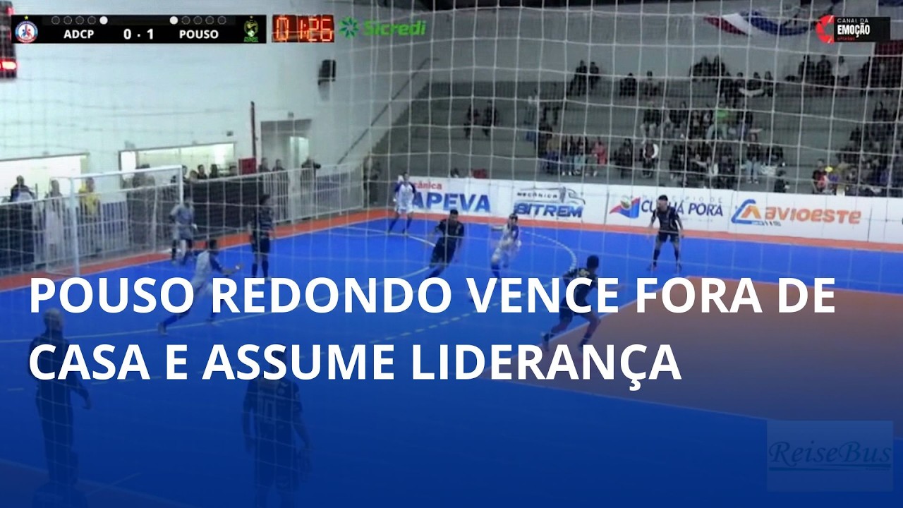 Copa SC de Futsal. Pouso Redondo vence fora de casa e assume liderança