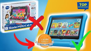 Vtech Storio Max Xl 2.0 vs Amazon Fire HD 8 Kids - Die besten Tablets für Kinder
