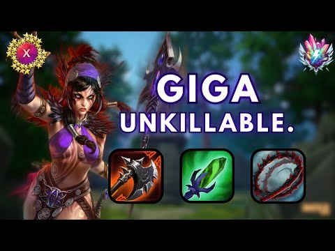 This Build Makes You GIGA Unkillable - #1 Deity SMITE 2 Morrigan Solo Gameplay