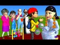Scary Teacher 3D Vs Squid Game Long String Earring Nice Or Error Queen Squid Girl 5 Times Challenge