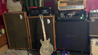 Video thumbnail for Dunwich Wraith M2 - 200W Verellen Model V Slaved Into 300W Traynor Power Amp - 3 Cabs by Ted Bizon