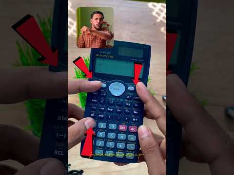 TRICKS you can do in SCIENTIFIC CALCULATORS????#viral #shorts