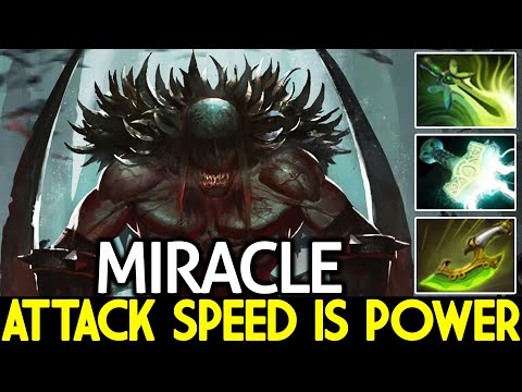 MIRACLE [Bloodseeker] Attack Speed is Power Insane Game Dota 2