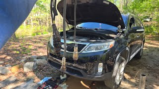 Kia Sorento V6 oxygen sensor replacement