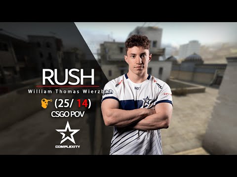 CSGO Pov - Complexity RUSH (25-14) vs NaVi (de_dust2) - ESL Pro League
