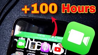 I BROKE FACETIME'S WORLD RECORD (100 HOURS!!!)