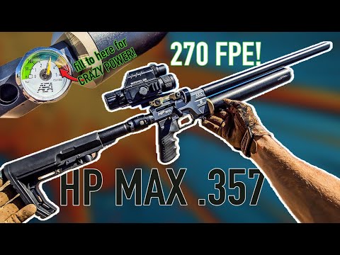 Be CAREFUL with THIS ONE! AEA HP MAX .357/9mm has WAY MORE POWER than expected 👍