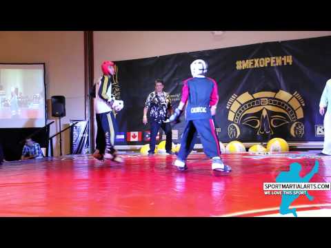 Joseu Aguilar vs Santiago Fonkstien - Junior Teams - Mexican Open 2014
