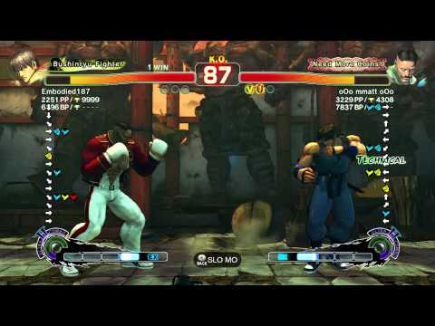 SSF4 Guy (Embodied187) Vs Dudley (oOo mmatt oOo)