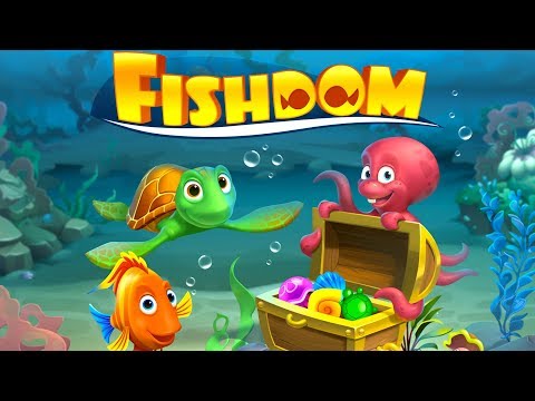 Fishdom - Playrix Games Walkthrough - YouTube