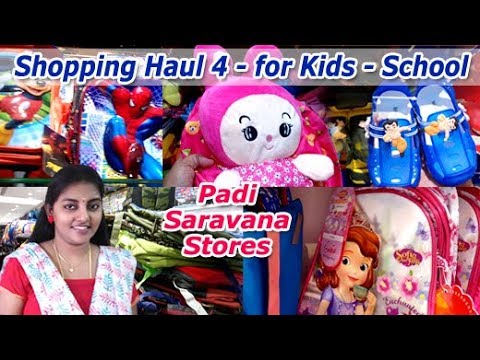 Shopping Haul in Tamil / Shopping Haul Padi Saravana Stores / Shopping Haul 4 by Karthikha Channel Video