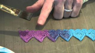 Venise Lace "Dyeing", Part I - The Basics by Joggles.com