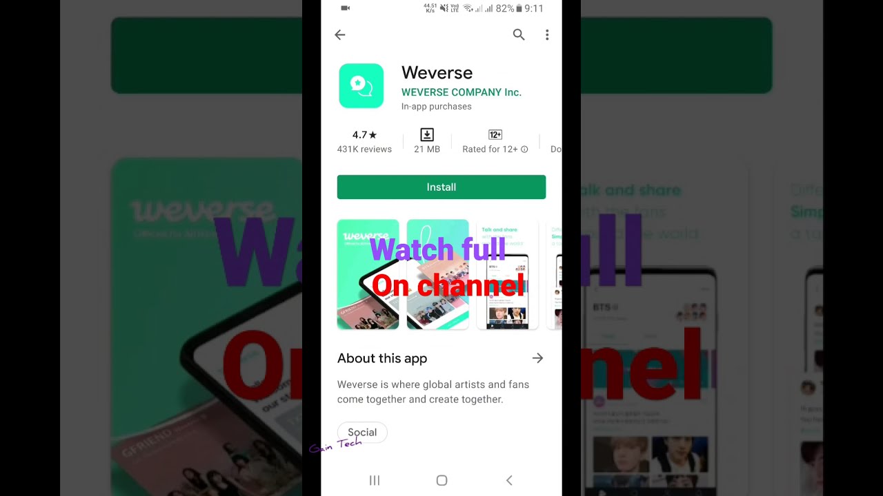 how to download weverse nd login to bts acc